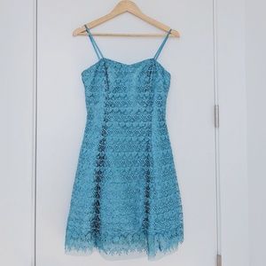 Mermaid Turquoise Party Dress